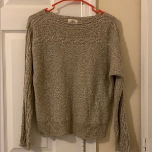 St. John’s Bay Gold Knit Sweater Size Small